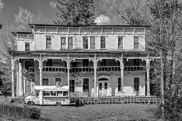 The long-neglected Lexington House is located on the Schoharie Creek in the small hamlet of Lexington in Greene County, New York.