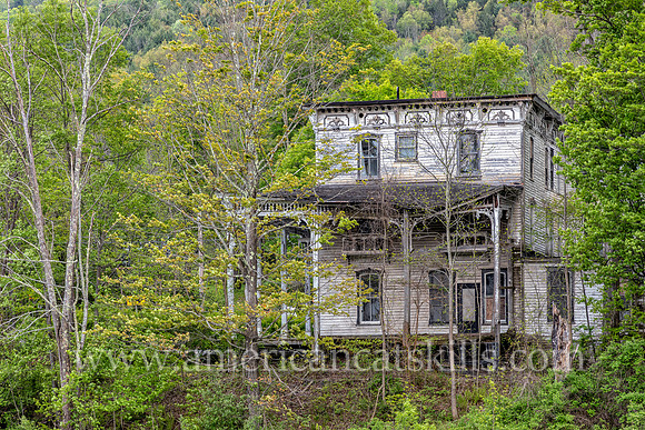 The long-neglected Lexington House is located on the Schoharie Creek in the small hamlet of Lexington in Greene County, New York.