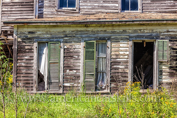 The abandoned Cold Spring House is located in the Catskills at Tannersville, Greene County, New York.