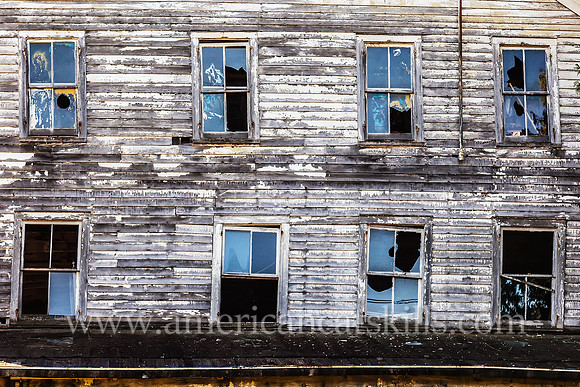 The abandoned Cold Spring House is located in the Catskills at Tannersville, Greene County, New York.