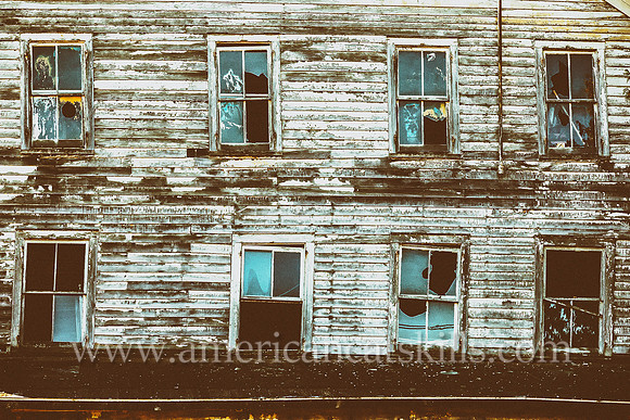 The abandoned Cold Spring House is located in the Catskills at Tannersville, Greene County, New York.