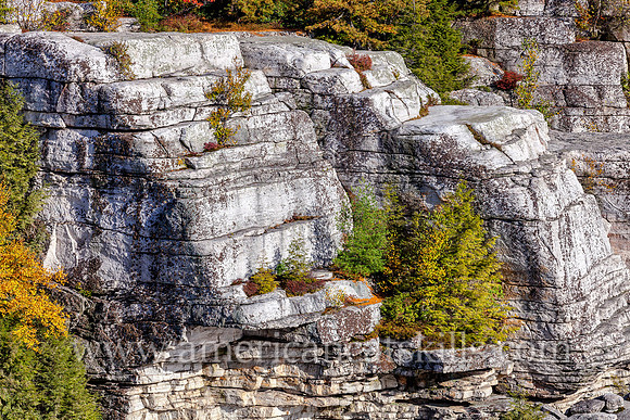 Lake Minnewaska is located high upon the Shawangunk Ridge at the Minnewaska State Park Preserve.