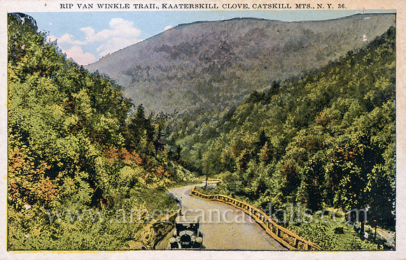 Rip Van Winkle Trail, Kaaterskill Clove, Catskill Mts., N.Y.