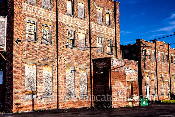 The now vacant United States Lace Curtain Mills textile factory, operating from 1902 to 1951, is located in the Midtown area of Kingston, New York.