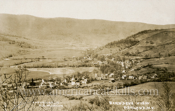 Bird's Eye View, Ashland, N. Y.