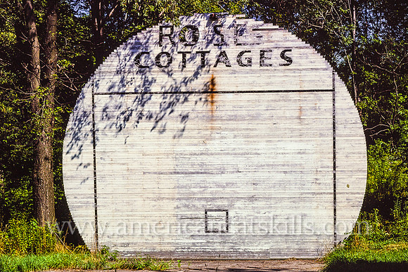Rose Cottages backboards, Monticello, New York