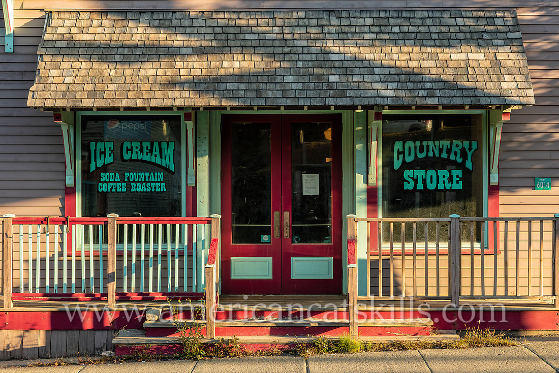 Photograph of the Country Store in the northern Catskills village of Tannersville, New York