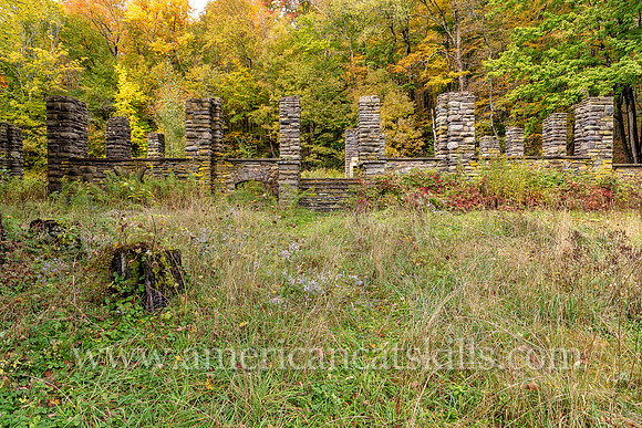 Photograph of the Coykendall Lodge, located at Alder Lake in the upper Beaverkill Valley in Hardenburgh township in Ulster County, New York.