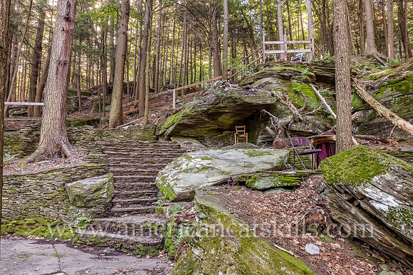 The now abandoned Campbell Inn was once a famous resort located in the iconic fishing haven of Roscoe, New York.