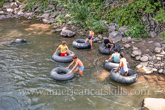 Inner tubers, Phoenicia, New York