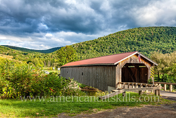 The Hamden Covered Bridge is located in the hamlet of Hamden in Delaware County, New York.