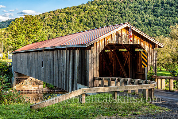 The Hamden Covered Bridge is located in the hamlet of Hamden in Delaware County, New York.