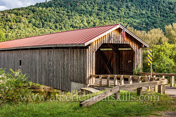 The Hamden Covered Bridge is located in the hamlet of Hamden in Delaware County, New York.