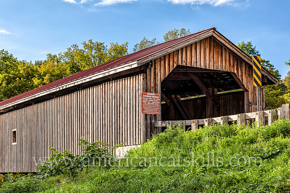 The Hamden Covered Bridge is located in the hamlet of Hamden in Delaware County, New York.