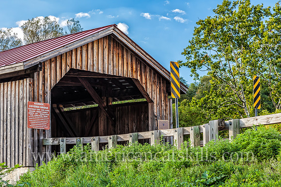 The Hamden Covered Bridge is located in the hamlet of Hamden in Delaware County, New York.