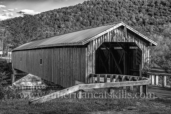 The Hamden Covered Bridge is located in the hamlet of Hamden in Delaware County, New York.
