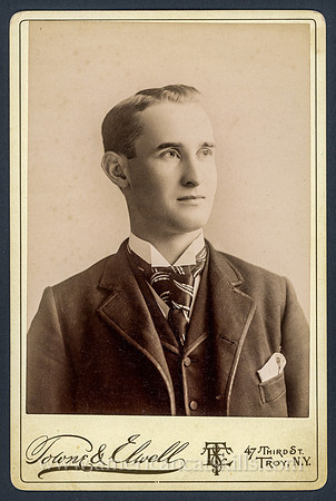 Portrait of John Dudley, by Towne and Elwell, Troy, New York