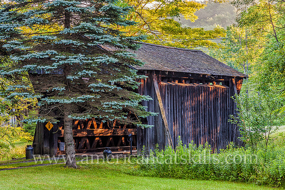 The Lower Shavertown Covered Bridge is located in Methol, Delaware County and is listed on the National Register of Historic Places.