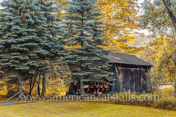 The Lower Shavertown Covered Bridge is located in Methol, Delaware County and is listed on the National Register of Historic Places.