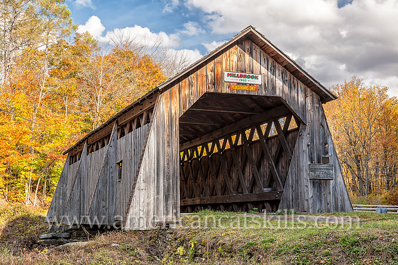The Millbrook Covered bridge, formerly known as the Grant Mills Bridge, was originally constructed in 1902 by Edgar Marks, his son Orrin Marks and Wesley Alton.
