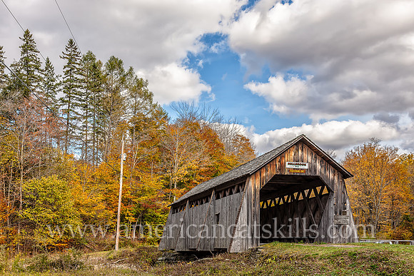 The Millbrook Covered bridge, formerly known as the Grant Mills Bridge, was originally constructed in 1902 by Edgar Marks, his son Orrin Marks and Wesley Alton.
