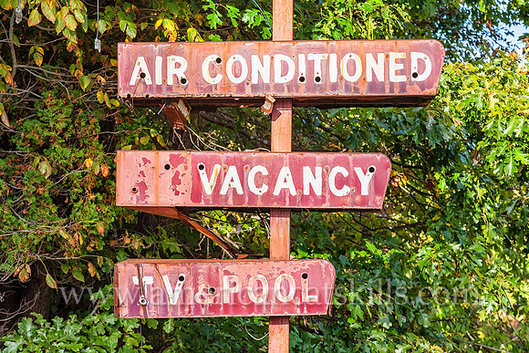 Formerly the Terrace Hill House, the ghost signs of the now abandoned Terrace Motel in Ellenville, New York beckons you back to another era.