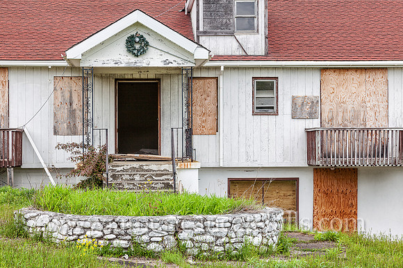 The now abandoned Villa Maria resort at Haines Falls in Ulster County, New York operated for many years as a successful boarding house and hotel.
