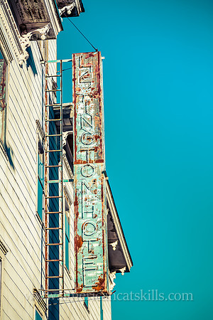 The now abandoned Lexington Hotel, originally known as the Monroe House, is pleasantly situated on the banks of the Schoharie Creek in the quaint hamlet of Lexington.