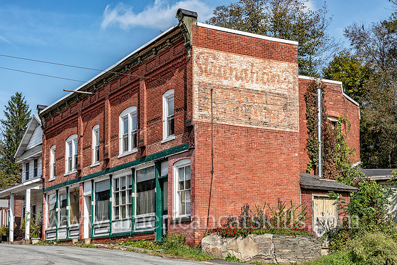 The historic Stranahan’s Store in the hamlet of Narrowburg, New York operated from circa 1839 through 1991.