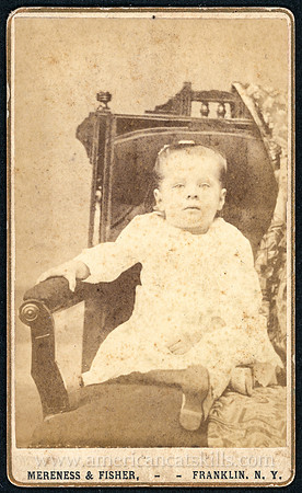 Portrait, Baby, by Mereness & Fisher, Franklin, New York