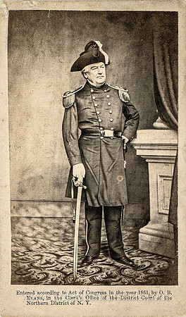 Capt. Millard Fillmore, 1861, by O. B. Evans