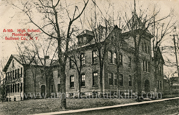 High School, Monticello, Sullivan Co., N.Y.