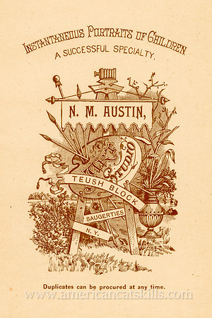 Business Imprint, N. M. Austin, Saugerties, New York