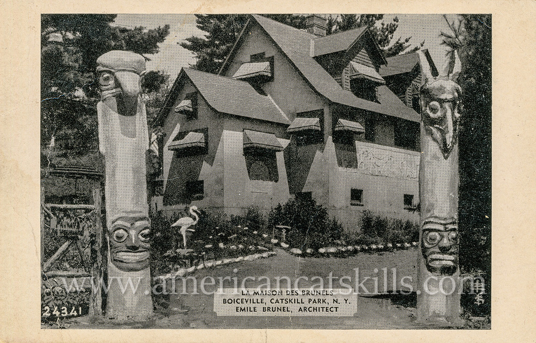 La Maison Des Brunels, Boiceville, Catskill Park, N.Y., Emile Brunel Architect