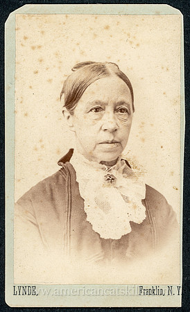 Portrait, Older Woman, by M. T. Lynde, Franklin, New York