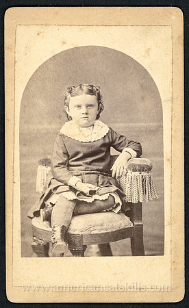 Portrait, Young Girl, Maurice Farrington, Delhi, New York