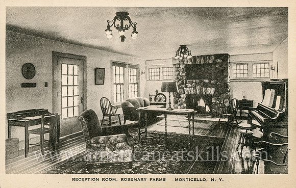 Reception Room, Rosemary Farms, Monticello, N.Y.