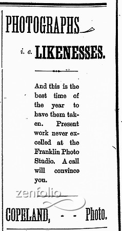 Harry P. Copeland, Franklin, NY
