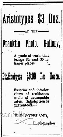 Harry P. Copeland, Franklin, NY