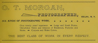 O. T. Morgan, Delhi, New York