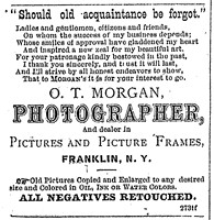 O. T. Morgan, Franklin, NY
