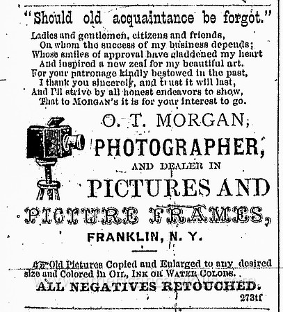 O. T. Morgan, Franklin, NY