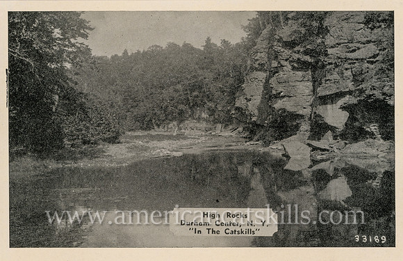 High Rocks, Durham Center, N.Y., In the Catskills