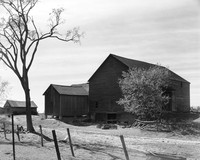 Coxsackie (vicinity), New York. A building on the Mambert farm