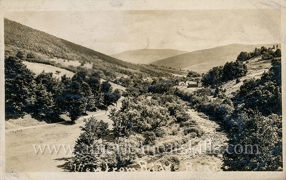 Photograph by Ed. F. Tibbals titled "View from Ridge Road."