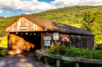 Fitch’s Covered Bridge in East Delhi, New York.