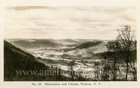 No. 22. Mountains and Clouds, Walton, N.Y.