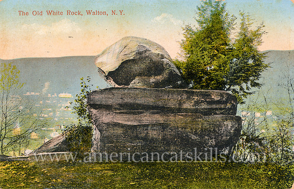 The Old White Rock, Walton, N.Y.
