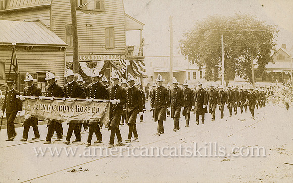 Photograph of the John N. Cordts Hose Company by Robert G. Sibley of Kingston, New York