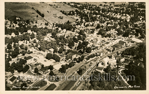 Deposit, New York (Aerial)
